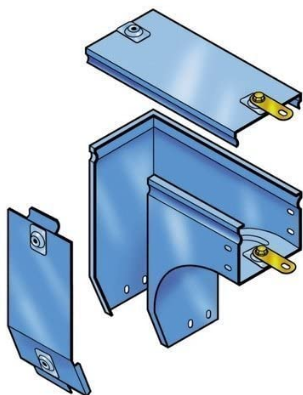 RTGAMMA CABMIO NIVEL 90° DER 75X75mm C/TAPA