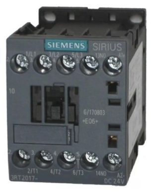 SIEMENS contactor 12amps b-440vac s00 c-1na SKU: 3RT2017-1AR61