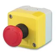 Telemec botonera Amarilla C/Paro Emergencia 2Nc SKU: XALK178F