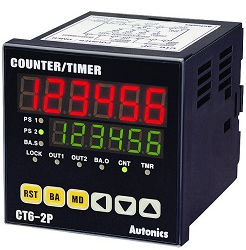 AUTONICS Contador/Timer 6 Dígitos 100-240Vac 24-6 SKU: CT6S