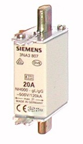 BUSS FUSIBLE NH TAMAÑO 000 25Amp 3NA3810