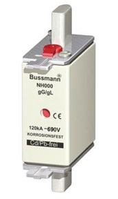 BUSS FUSIBLE NH TAMAÑO 000 40Amp 3NA3817