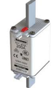 BUSS FUSIBLE NH TAMAÑO 1 200 A 3NA3140