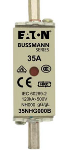 BUSS Fusible Nh00 690Vca/250Vcd Clase Gl/Gg 3Na7814 SKU: 35NHG000B-690
