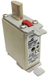 BUSS PORTAFUSIBLE 3P 14X51MM 600VAC 50A MAX CH143DU