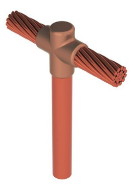 KLK MOLDE CABLE 1/0 EN T SUP A VARILLA 5/8 P/CARGA 90