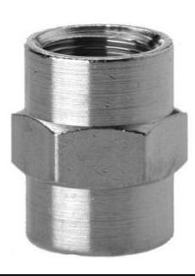CAMOZZI RACOR ACCESORIO COPLE HEMBRA-HEMBRA 1/8