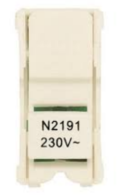 ESTEVEZ  Zenit Kit ILUMInacion Led P/ Apagador Sencillo SKU: N2191.1-BL