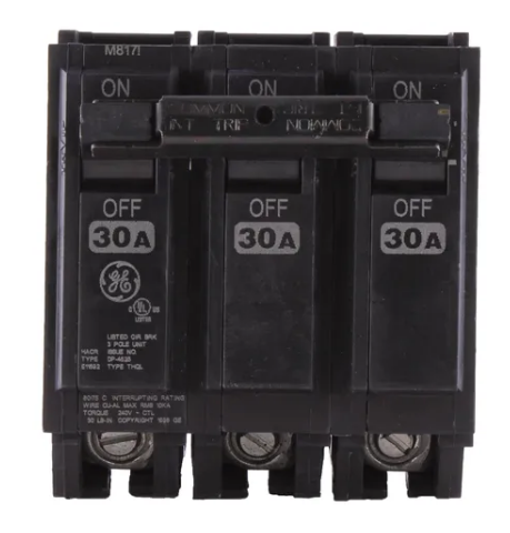 GE INTERRUPTOR TERMOMAG 3P 30A 240VCA