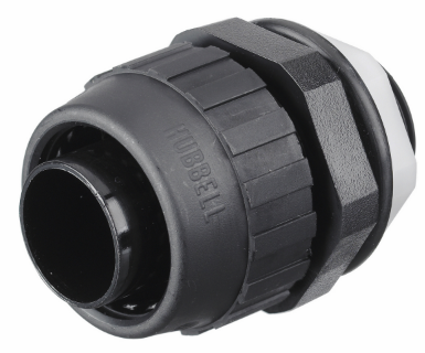 HUBBELL CONECTOR RECTO P/LIQUIDTIGHT NEGRO 3/4"