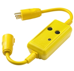 HUBBELL Extensión Indust Portátil Gfci 15A 120V SKU: GFP4C15A