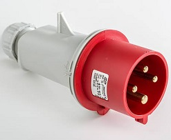 IDE BASE MURAL C/CAJA 3P+N+T ROJO 440V — Dimeint.com