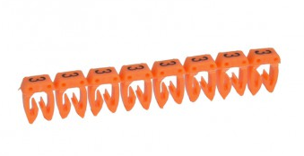 LEGRAND CAB 3 NUMERO 3 NARANJA (AWG: 16-14)