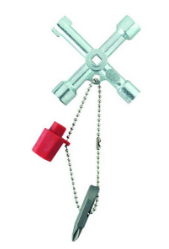 WEIDMULLER LLAVE DE CRUZ CROSS-KEY UNIVERSAL