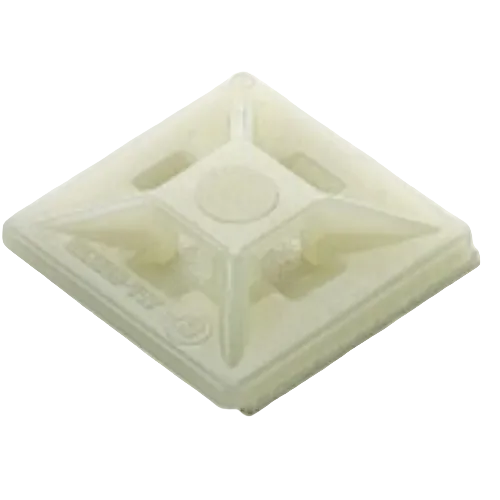 WEIDMULLER TAQUETE AUTOADHERIBLE NATURAL C/100 PZAS