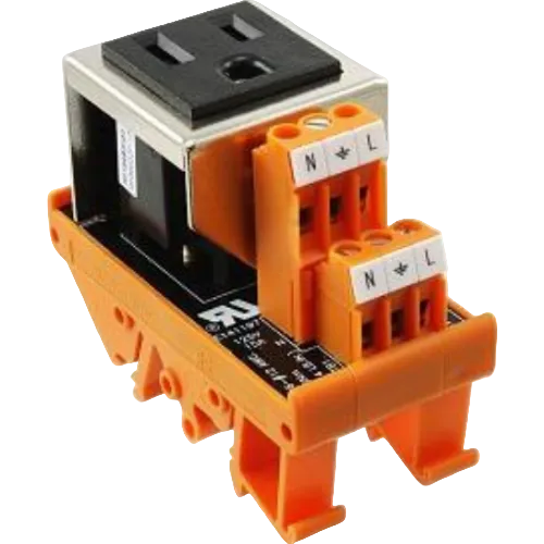 WEIDMULLER TOMACORRIENTE 1 SAL SIN RESET RS-SIMPLEX 120VAC SINGLE OUTLT