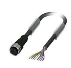 SIEMENS CABLE 8-PIN 10M F/RFID SWITCH 3SE63 SOCKET M12 2A 30V