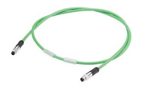 SIEMENS CABLE ALIM M8 AMBOS EXTR HEMBRA M8 4 POLOS 0.3M