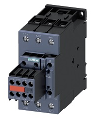 SIEMENS CONTACTOR AUX 3NO+1NC B-24VDC -RESORTE
