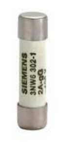 SIEMENS FUSIBLE TAM 8.5X31.5MM 4 AMPS 400V 20kA