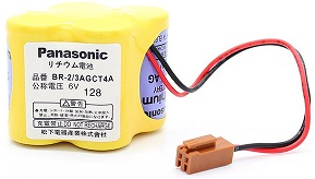 PANASONIC Lithium Battery 6V Br-2/3Agct4A A98L-0031-0025 SKU: BR-2-3AGCT4A