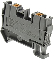 PHOENIX CONTACT CLEMA PUSH IN GRIS 1 NIVEL 6mm 20-8AWG 52A PT 6