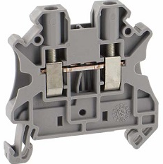PHOENIX CONTACT CLEMA TORNILLO GRIS 1 NIVEL 2.5mm 26-12AWG 24A