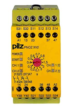PILZ PNOZ XV2/30 SAFETY RELAY 0-30 SEG 24VDC