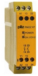 PILZ SAFETY RELAY PNOZ X7 110VAC 774053