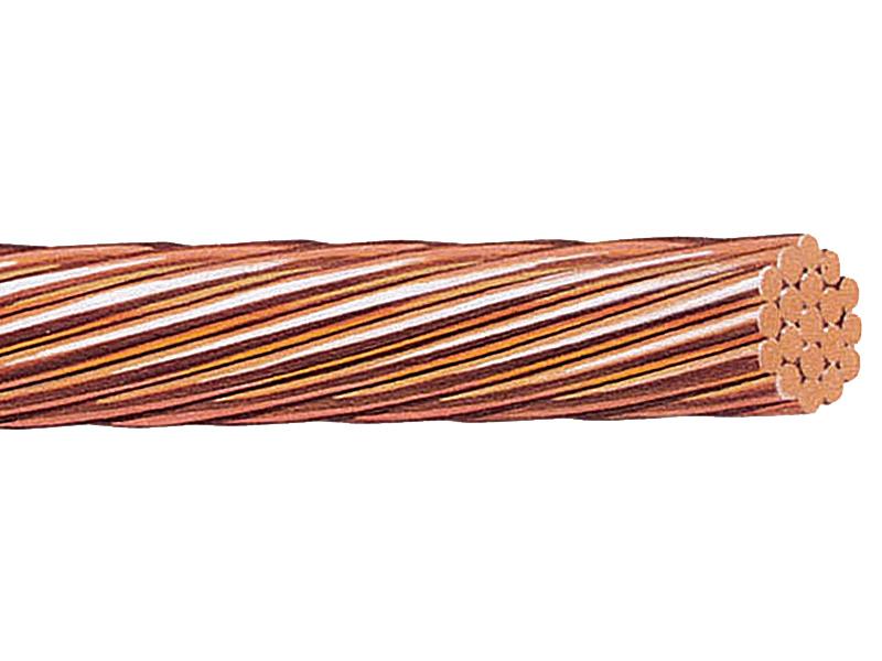 CABLE DE COBRE DESNUDO 2 AWG (3.28mts/Kg)