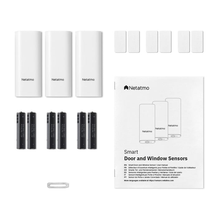 BTI NETATMO SENSORES INTELIGENTES PARA PUERTAS Y VENTANAS