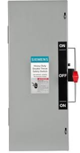 SIEMENS INTERRUPTOR DOBLE TIRO 3P 30A 600V