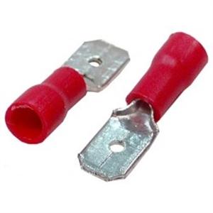 FASTON MACHO AISLADO PIDG 22-18 AWG ROJO