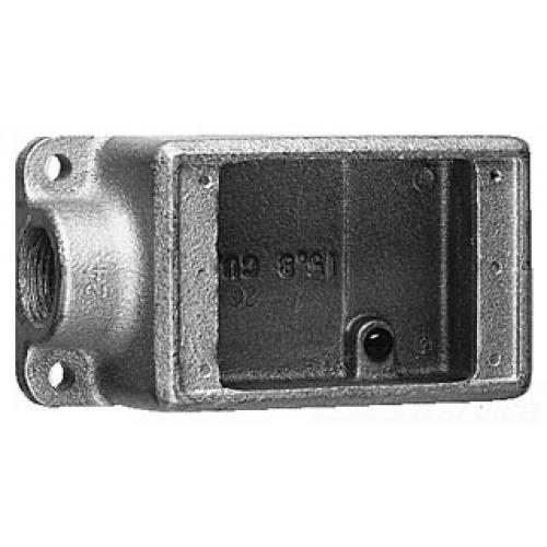 CROUSE HINDS CONDULET FS RECTANGULAR DE 1 254m