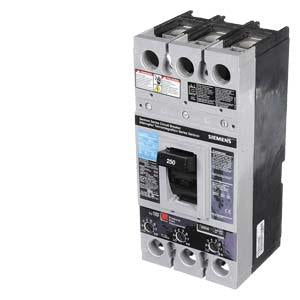SIEMENS INTERRUPTOR TERMOMAGNETICO 600V 3X250A C/ZAPATAS