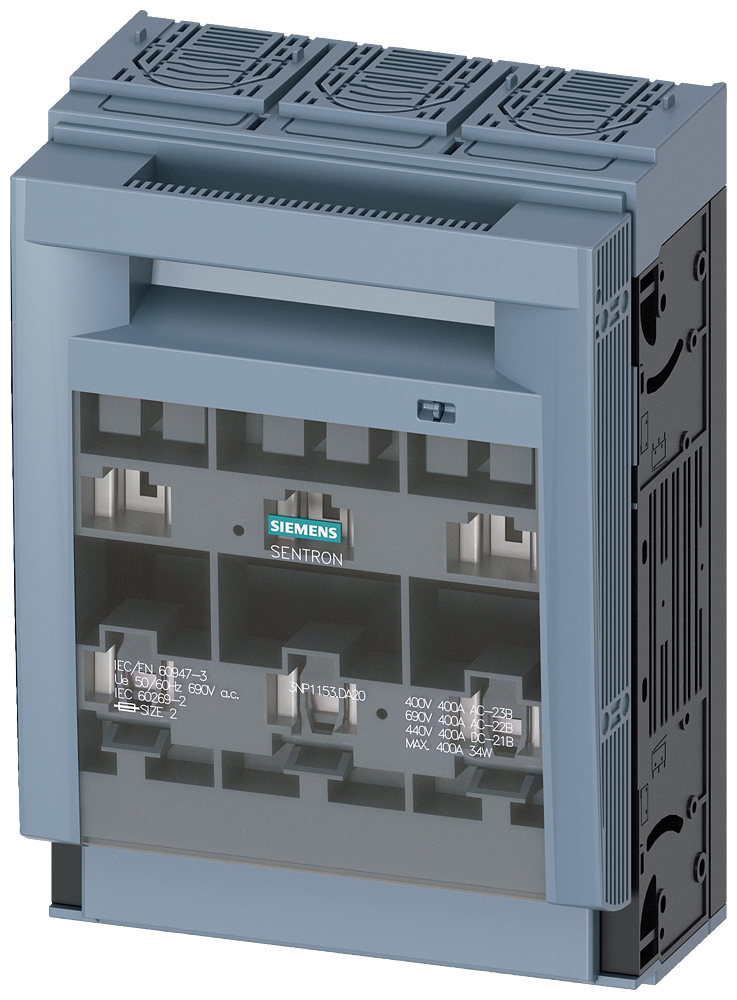 SIEMENS SECCIONADOR C-PORTAFUSIBLE P-NH TAM 2 400AMPS