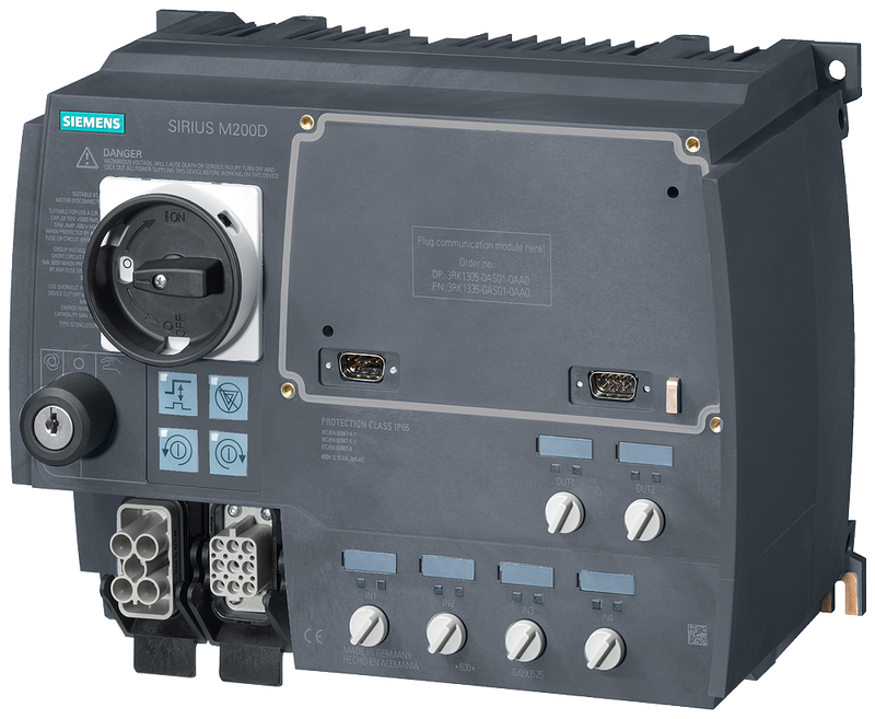 SIEMENS ARRANCADOR DE MOTOR SIRIUS M200D 5.5KW 1.5. 12A