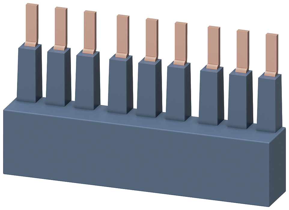 SIEMENS 3-PHASE BUSBAR, TRIPLE SKU: 3RM1910-1BA