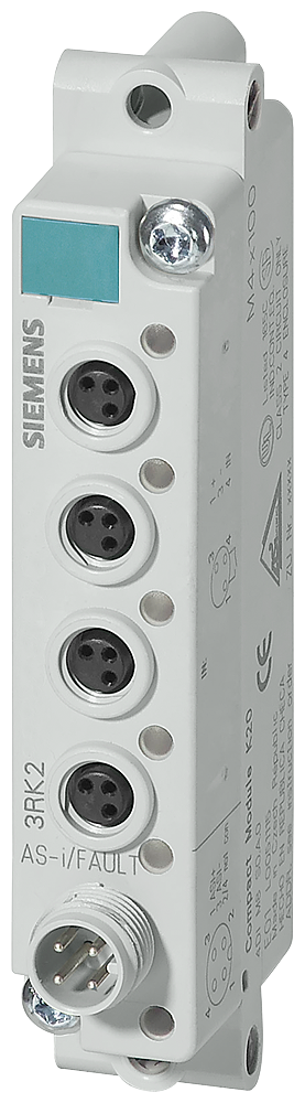 SIEMENS AS-I COMPACT MODULE K20 DIGITAL AB SLAVE 2DI 2DQ