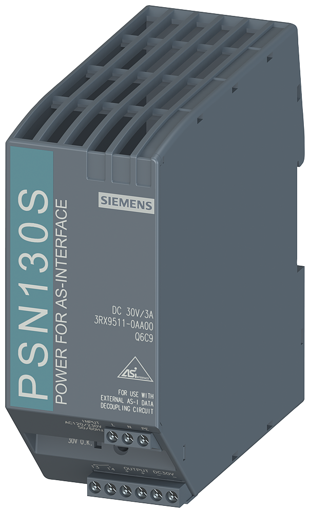 SIEMENS FUENTE PSN130S 1F 120 o 230VAC SAL 30VDC 3A