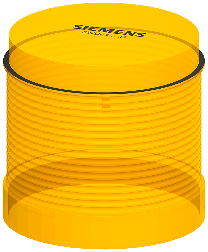 SIEMENS BALIZA 70MM MODULO FLASH AMARILLO 24V AC/DC C/FLASH