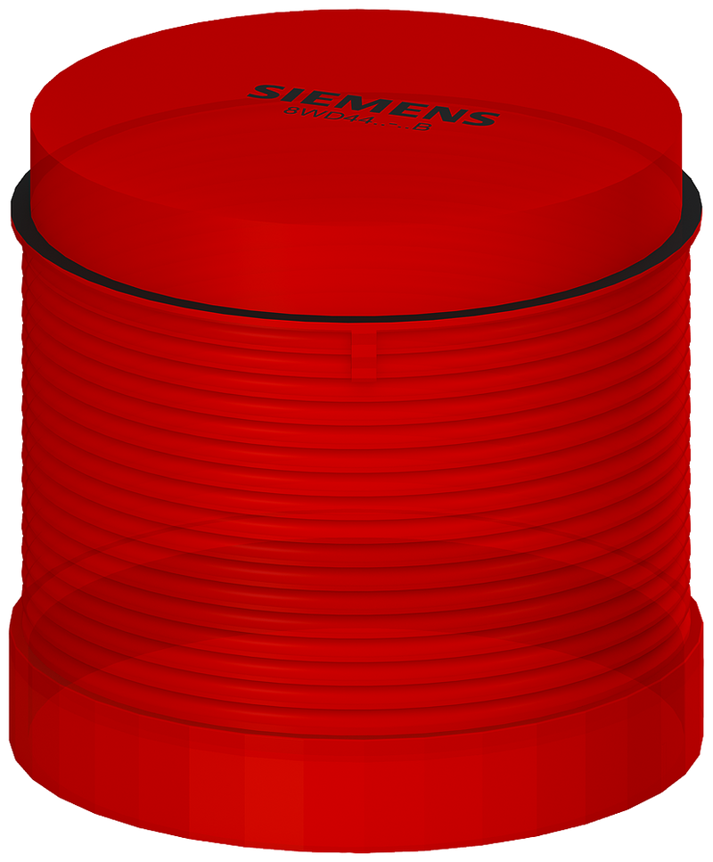 SIEMENS BALIZA 70MM MODULO FLASH ROJO 24V AC/DC C/FLASH