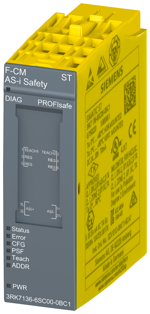 SIEMENS ET200SP MOD DE COMUNIC SAFETY F-CM AS-INTERFACE