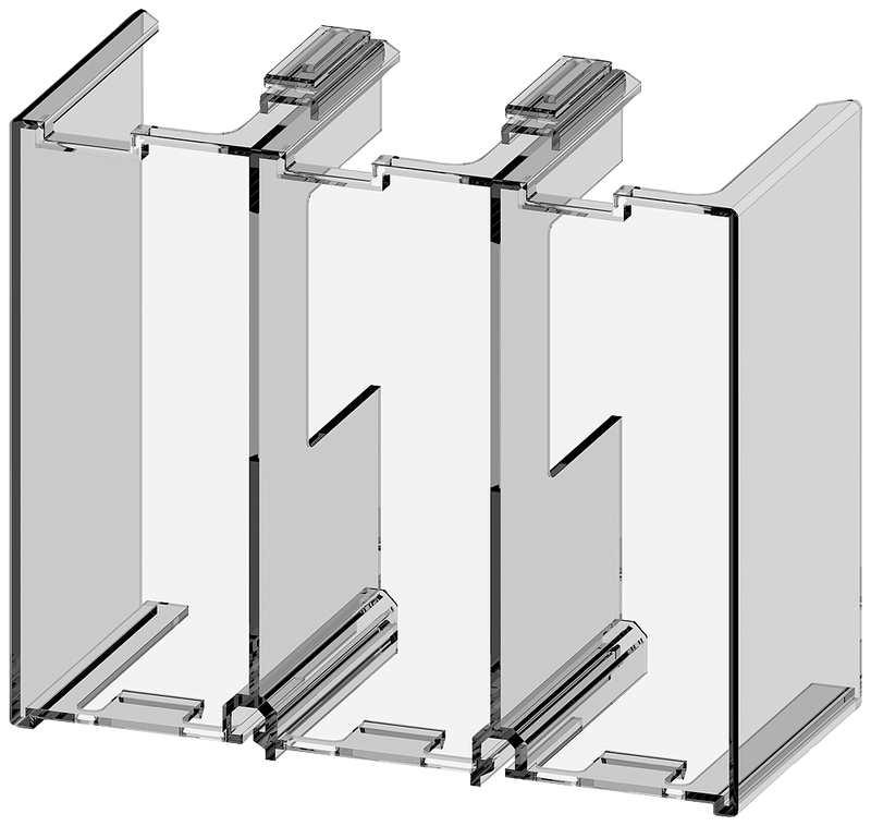 SIEMENS CUBREBORNES  PARA CONEXIONES DE BARRAS S10 S12 DE 3RT1