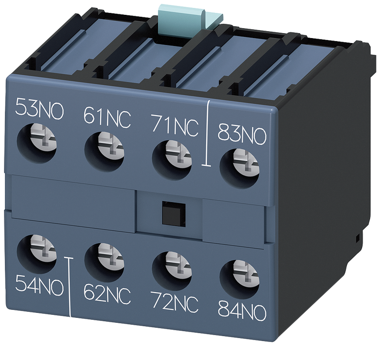 SIEMENS AUX. SWITCH BLOCK, 2NO+2NC SKU: 3RH2911-1XA22-0MA0