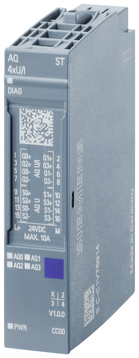 SIEMENS SIPLUS ET200SP AQ4XU/I ESTANDAR -40..+70C
