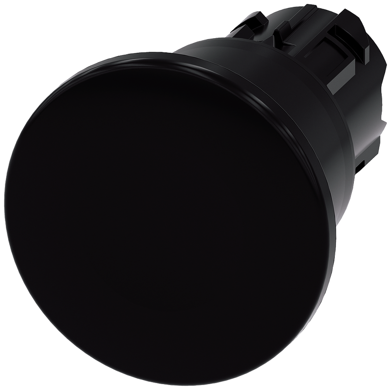 SIEMENS PULSADOR SETA 22MM 40MM NEGRO