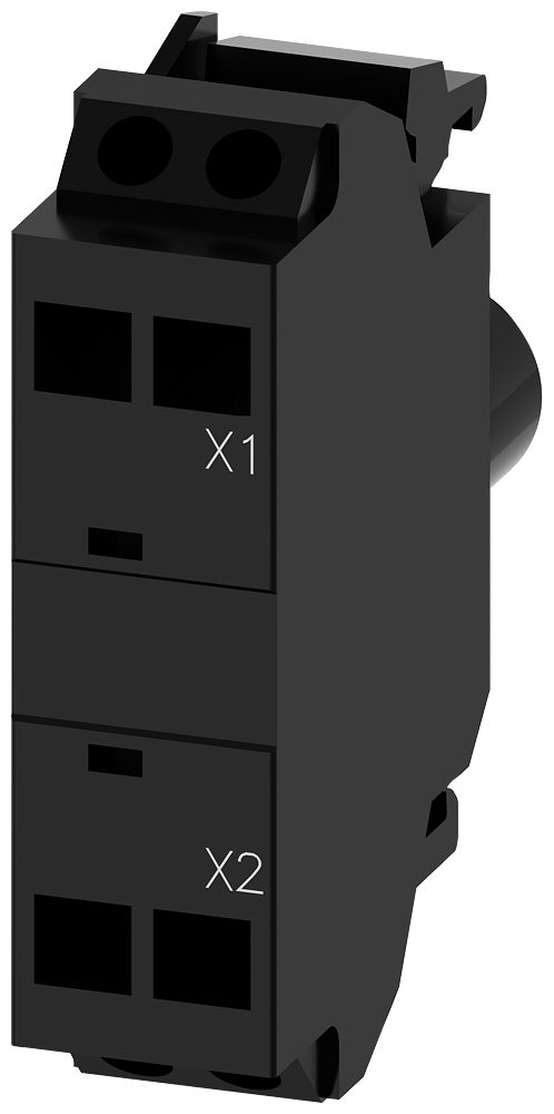 SIEMENS ELEMENTO LED AMBAR 24V AC/DC RESORTE P/FRONTAL