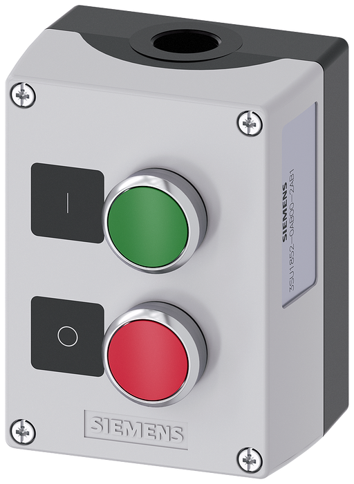 SIEMENS CAJA 2 BOTONES VERDE ROJO