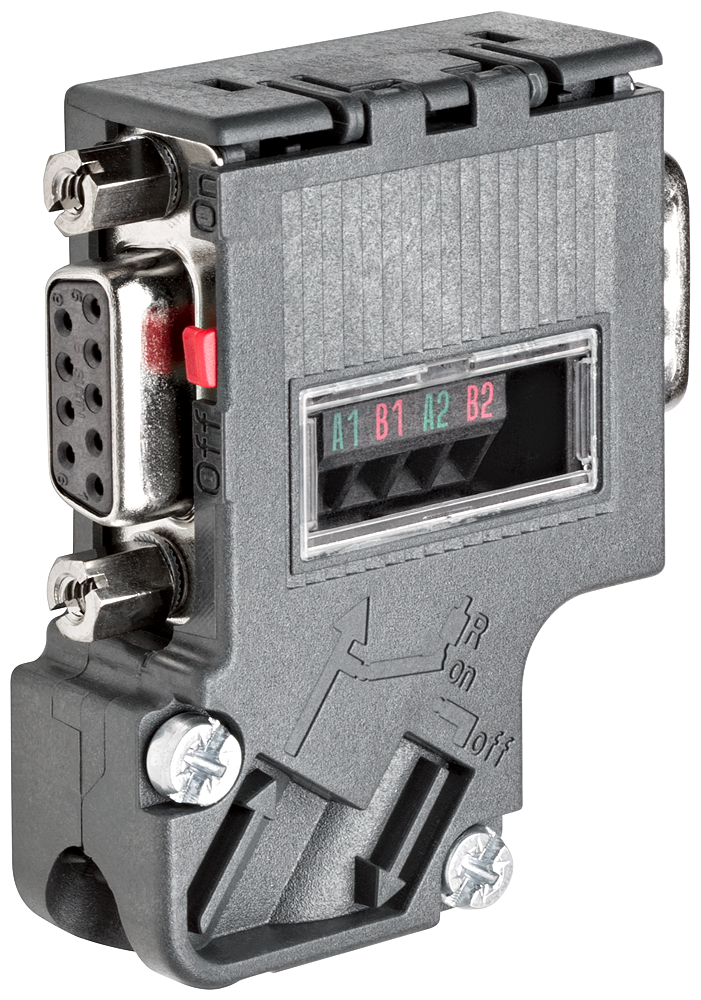SIEMENS SIPLUS DP PB-CONNECTOR WITH R - W PG - ANGLED -40 +70 DGR C WITH CONFORMAL COATING BASED ON 6ES7972-0BB42-0XA0
